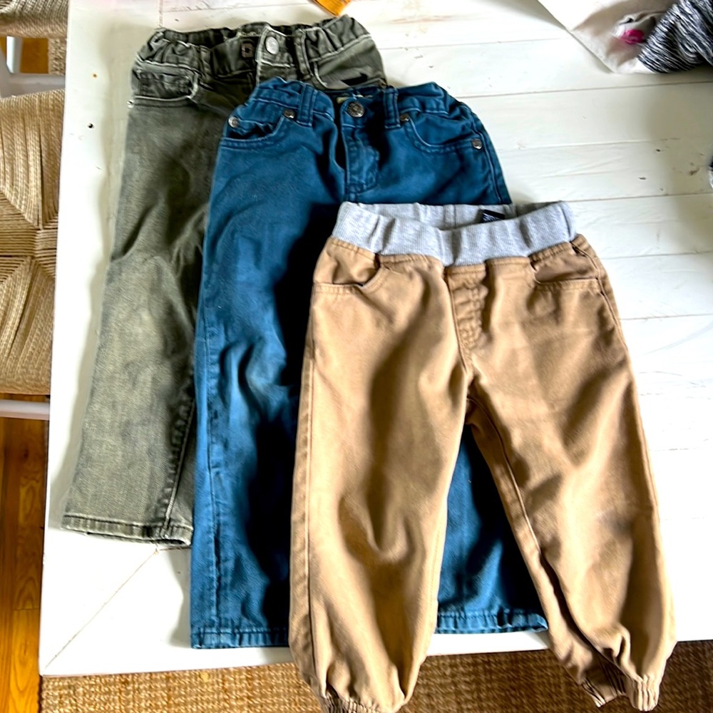 2T/3T pants bundle, set of 3